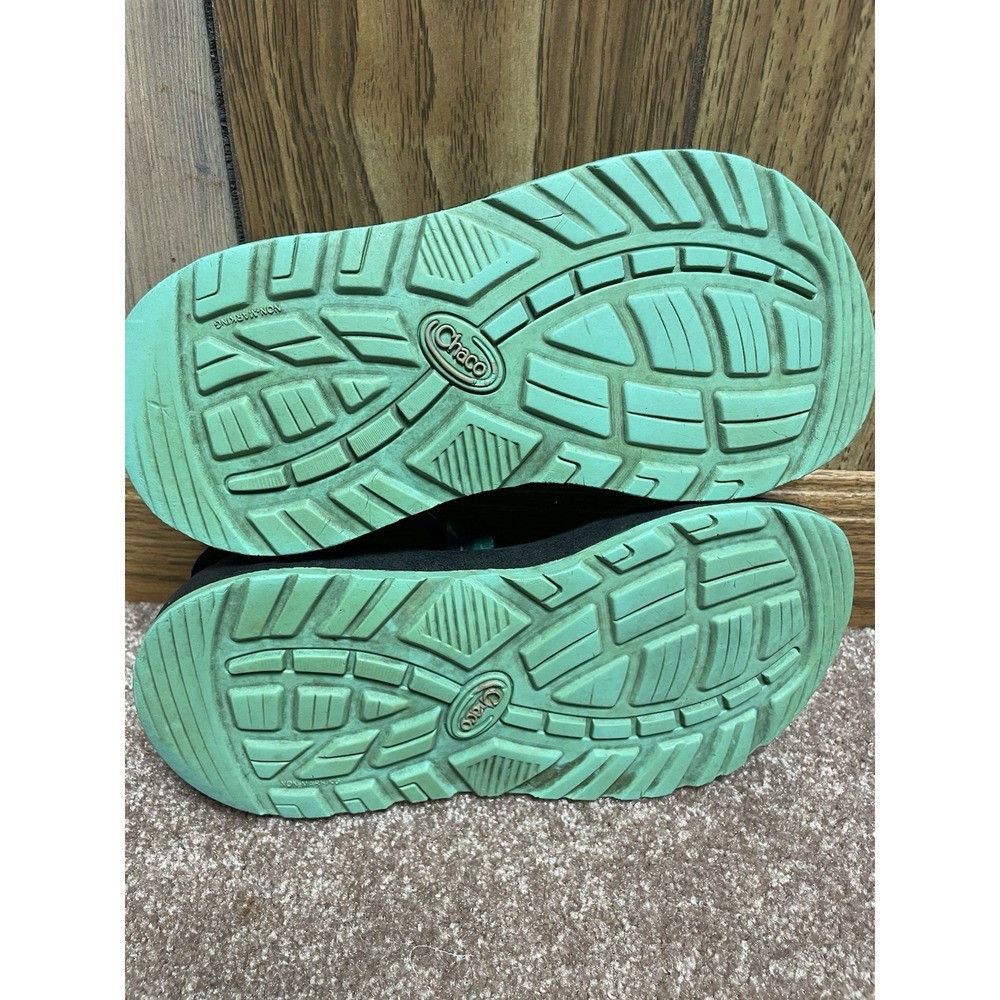 Chaco Womens Shoes Hiking Sandals Size 6 Classic Teal Blue - Picture 11 of 12